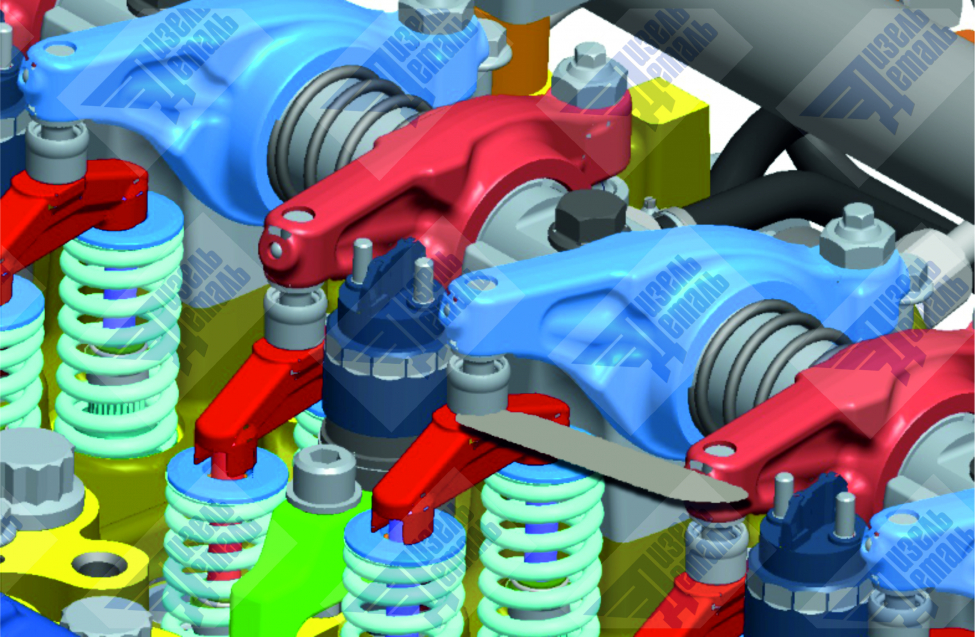 Регулировка теплового зазора в клапанном механизме двигателей ЯМЗ-5340 и ЯМЗ-536