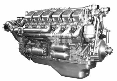 240ПМ2-1000186 Двигатель ЯМЗ 240ПМ2 без КП и сцепления с индивидуальными головками