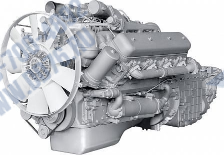6582.1000016-07 Двигатель ЯМЗ 6582 с КП 7 комплектации