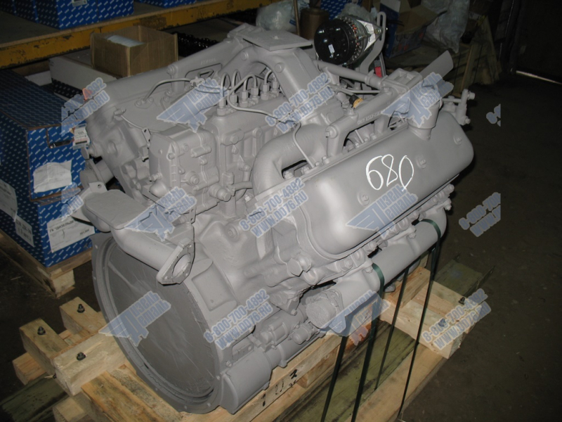 236ДК-1000193 Двигатель ЯМЗ 236ДК без КП и сцепления 7 комплектации